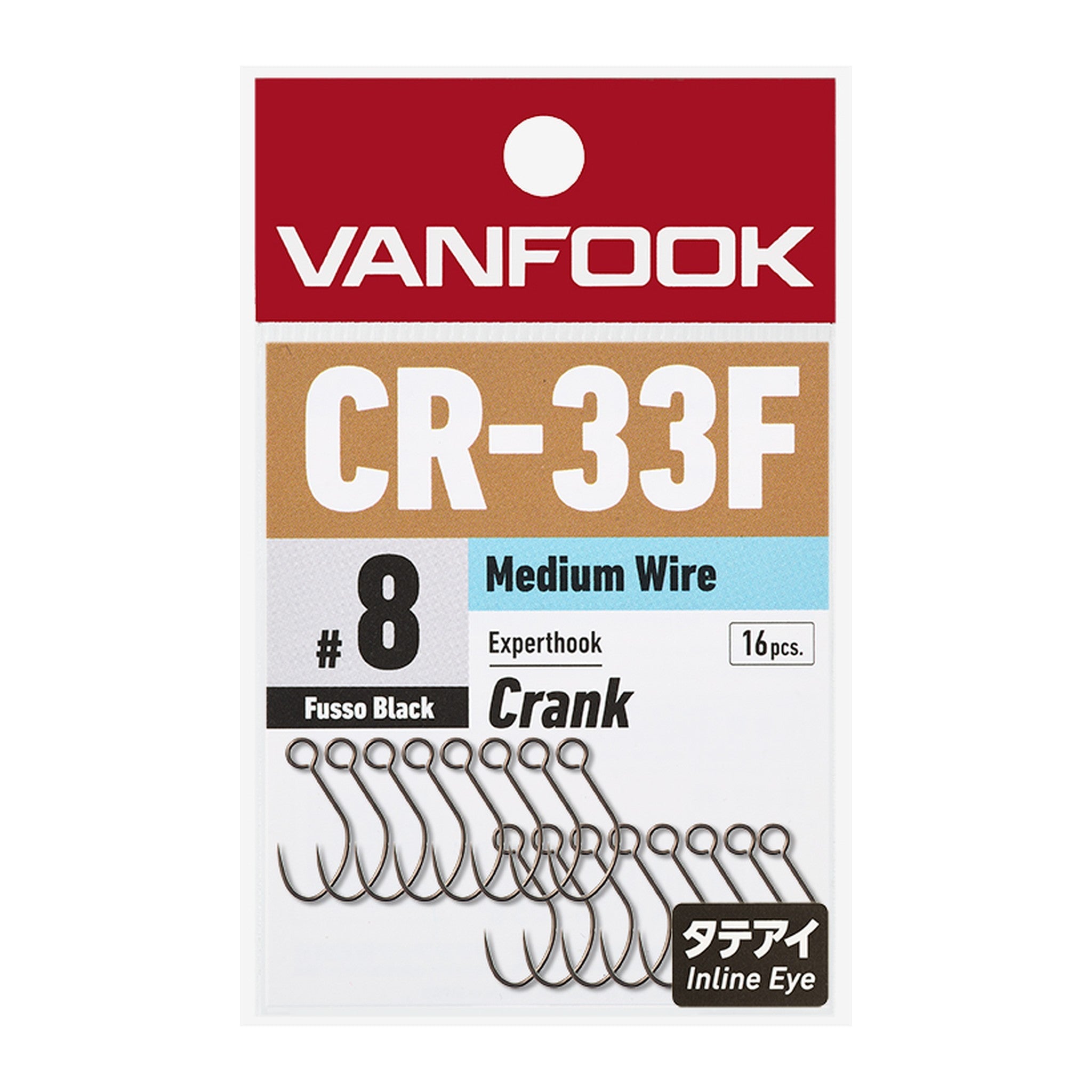 Vanfook CR-33F Experthook Crank — official Vanfook product photo