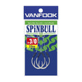 Vanfook FT-1.5 SPiNBULL Flex Twin Assist 1.5cm — official Vanfook product photo