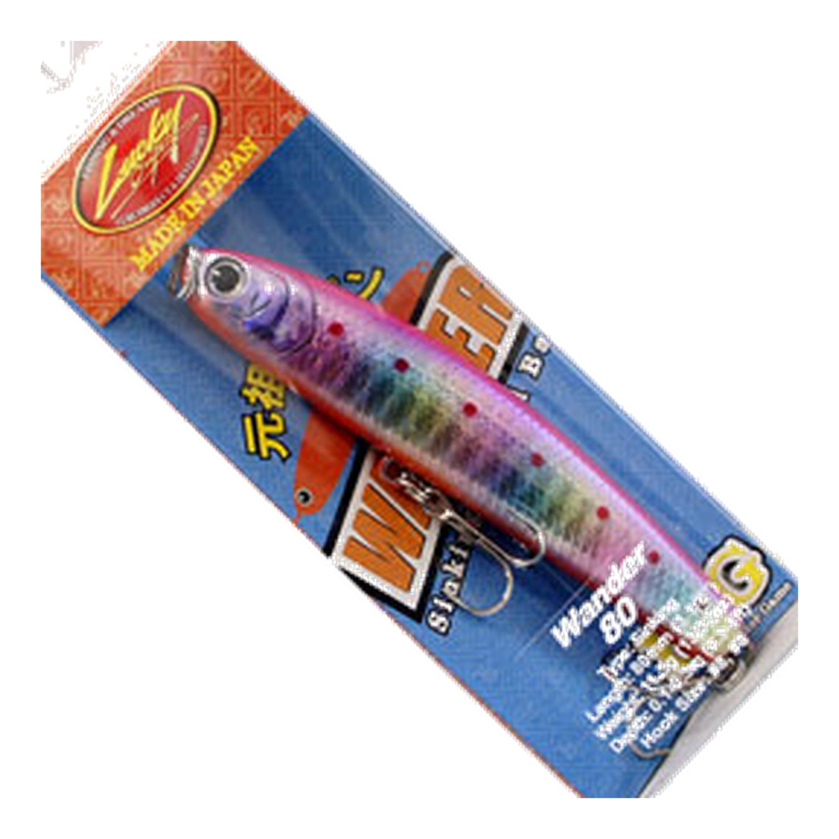 Lucky Craft Wander 80 ESG - Candy B Pinky Sardine
