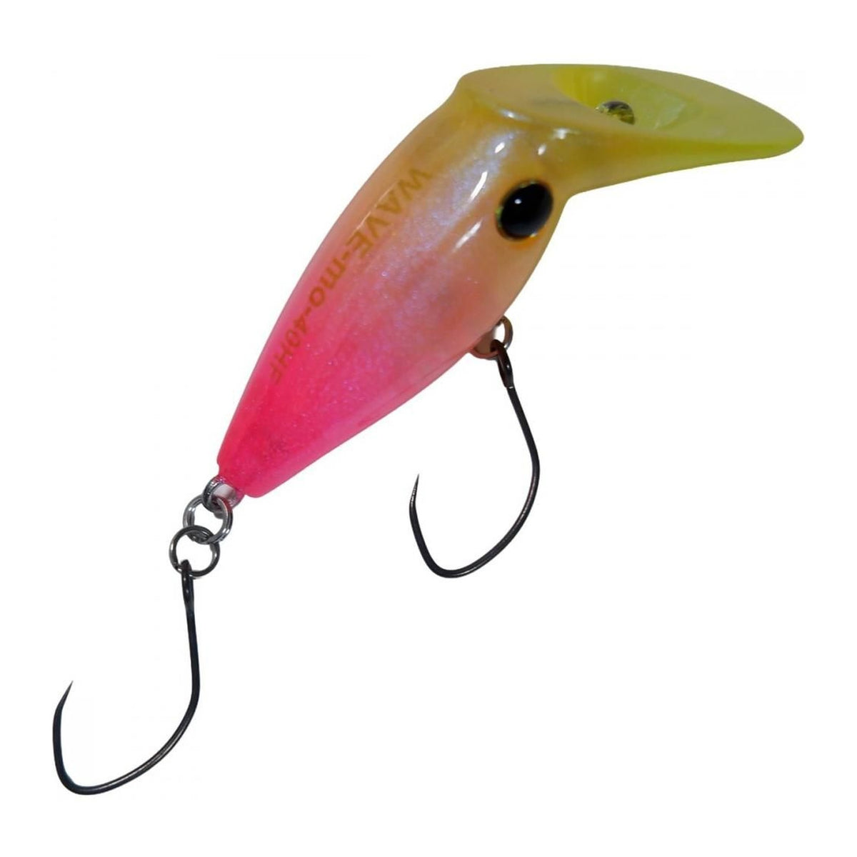Mukai Fishing Wave-Mo 40mm HF in Mango Glow — official product photo
