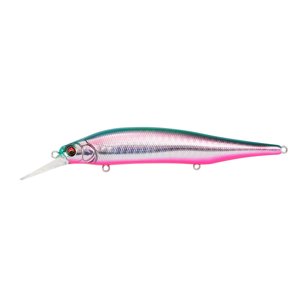 Megabass X-80 Magnum+1 in GG Bayside Green PB — official product photo