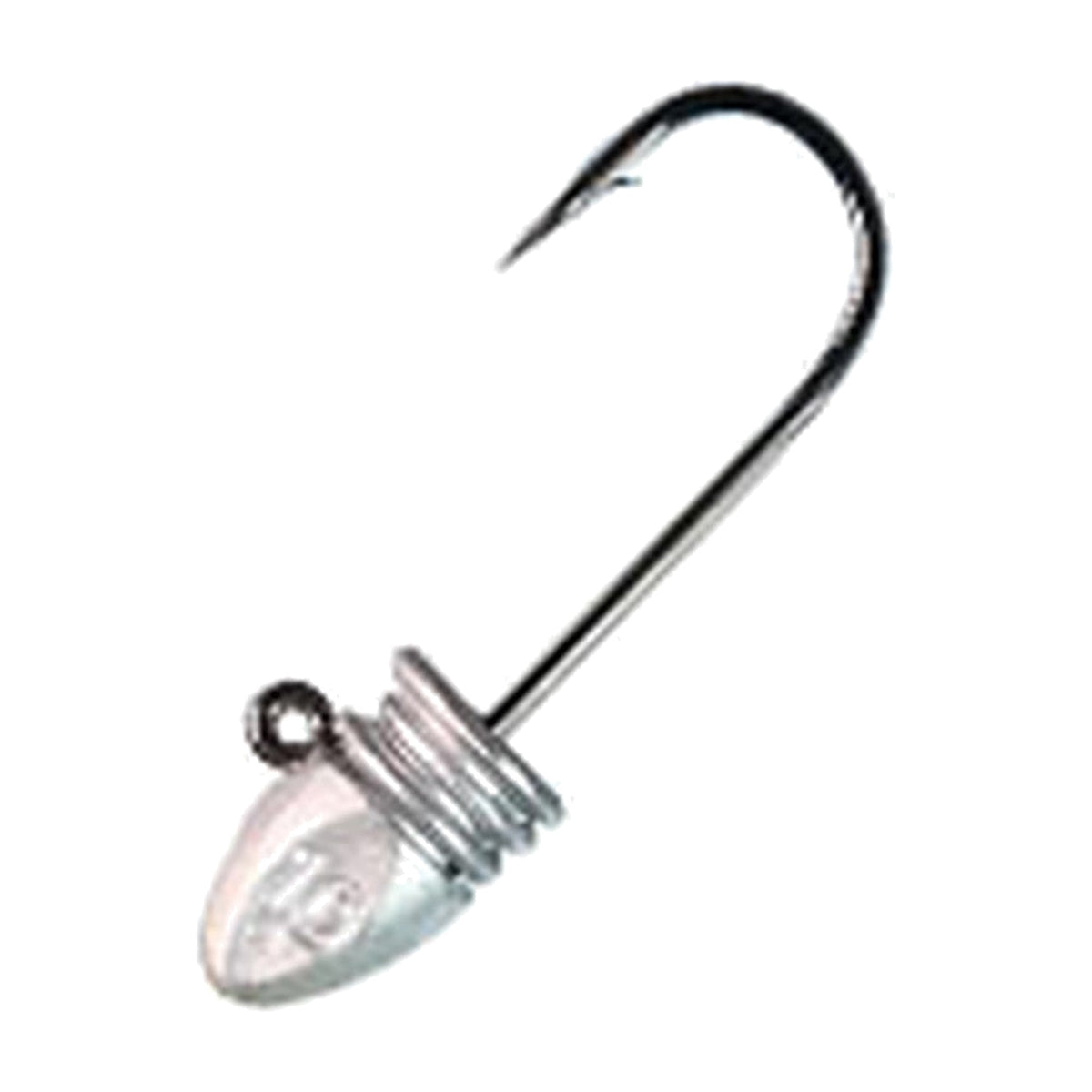 Xesta Bullet Rib Head jighead, single unit on white background