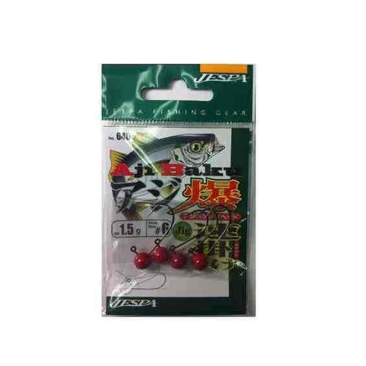 1.5g Red #6 Hook