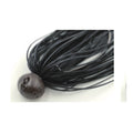 Zappu Bow Head Jig, #01 Black colorway, isolated product photo