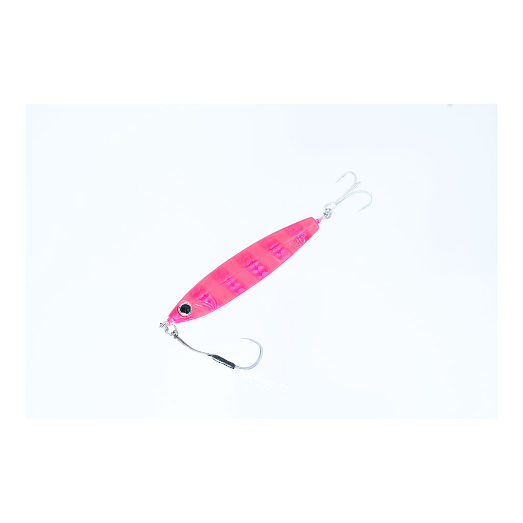 Zeake Z-SARDINE 20g metal jig, Pink UV Zebra (ZS/113)